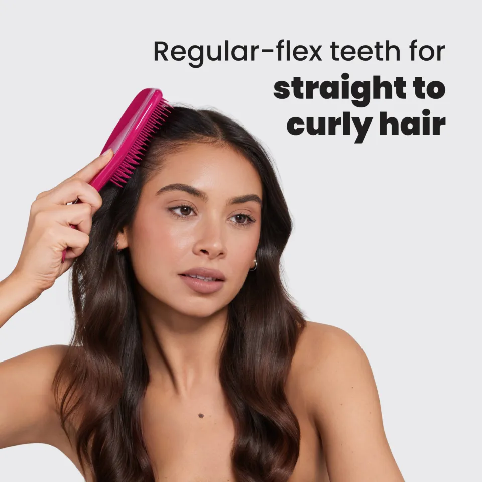 Tangle Teezer Ultimate Detangler Electric Raspberry haarborstel, foto 2