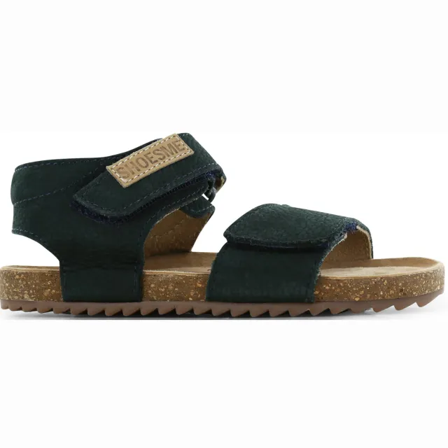 Shoesme suède leren sandalen donkerblauw