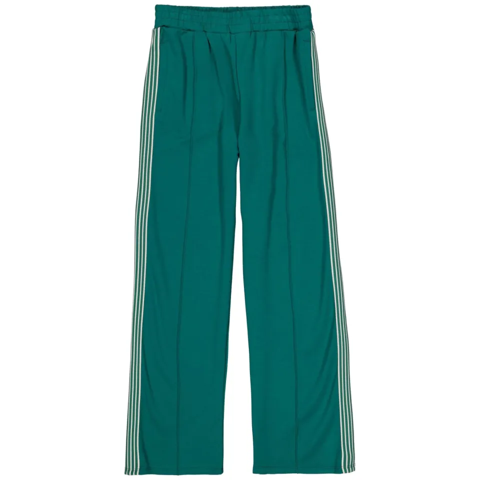 Garcia straight leg gestreepte broek groen, foto 2