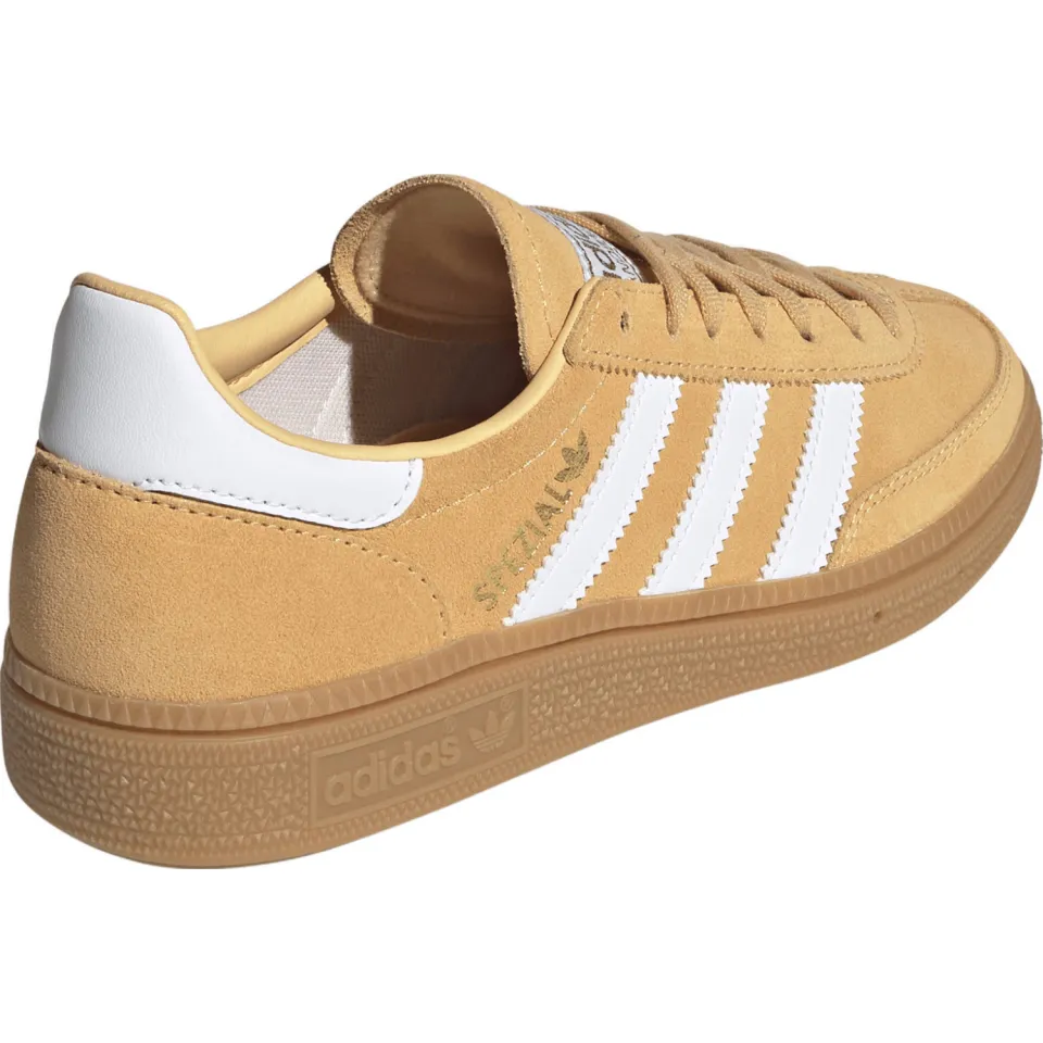 Adidas Originals Handball Spezial suède sneakers lichtoranje/wit, foto 2
