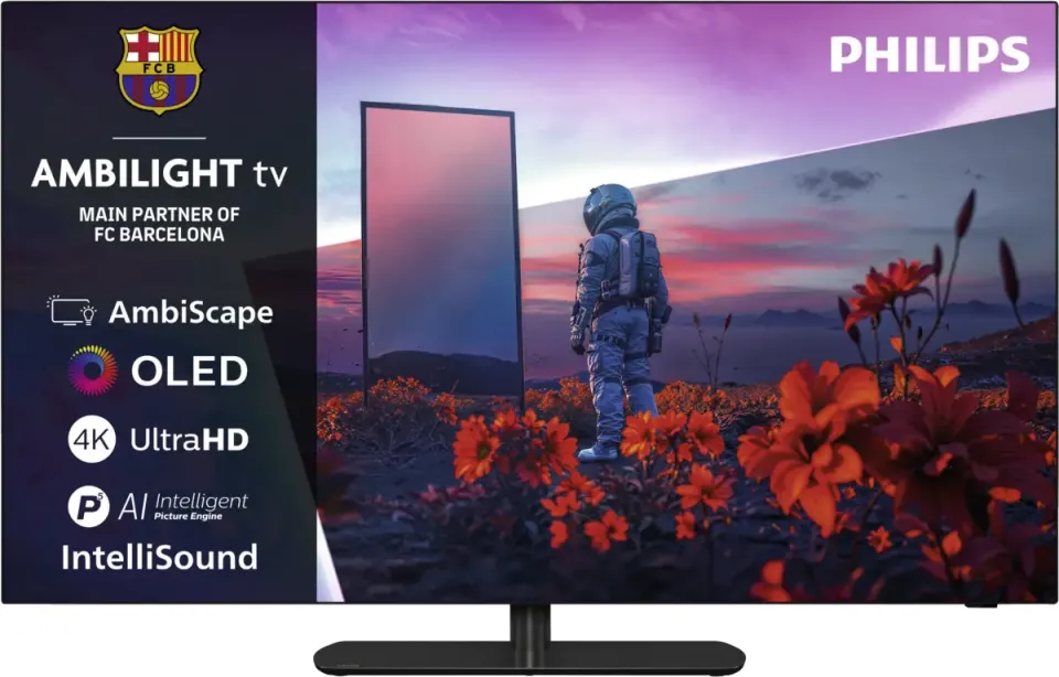 Philips 48OLED811/12 oled-tv grijs, foto 2