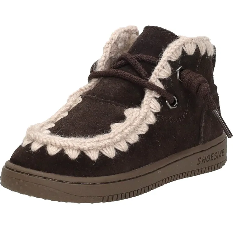 Shoesme hoge sneakers donkerbruin, foto 5