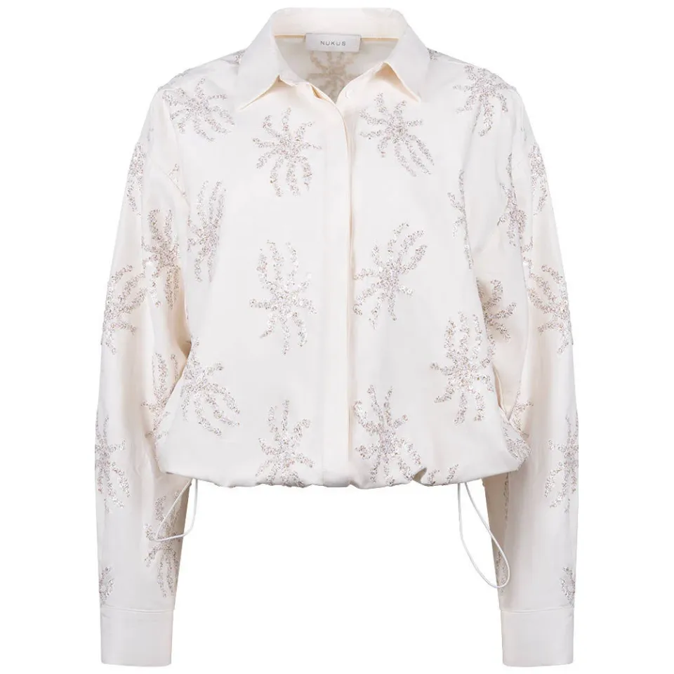 NUKUS Aster blouse ecru, foto 2