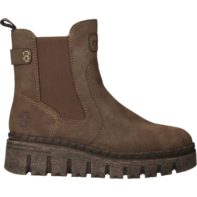 Rieker Z896025BNZ chelseaboot bruin