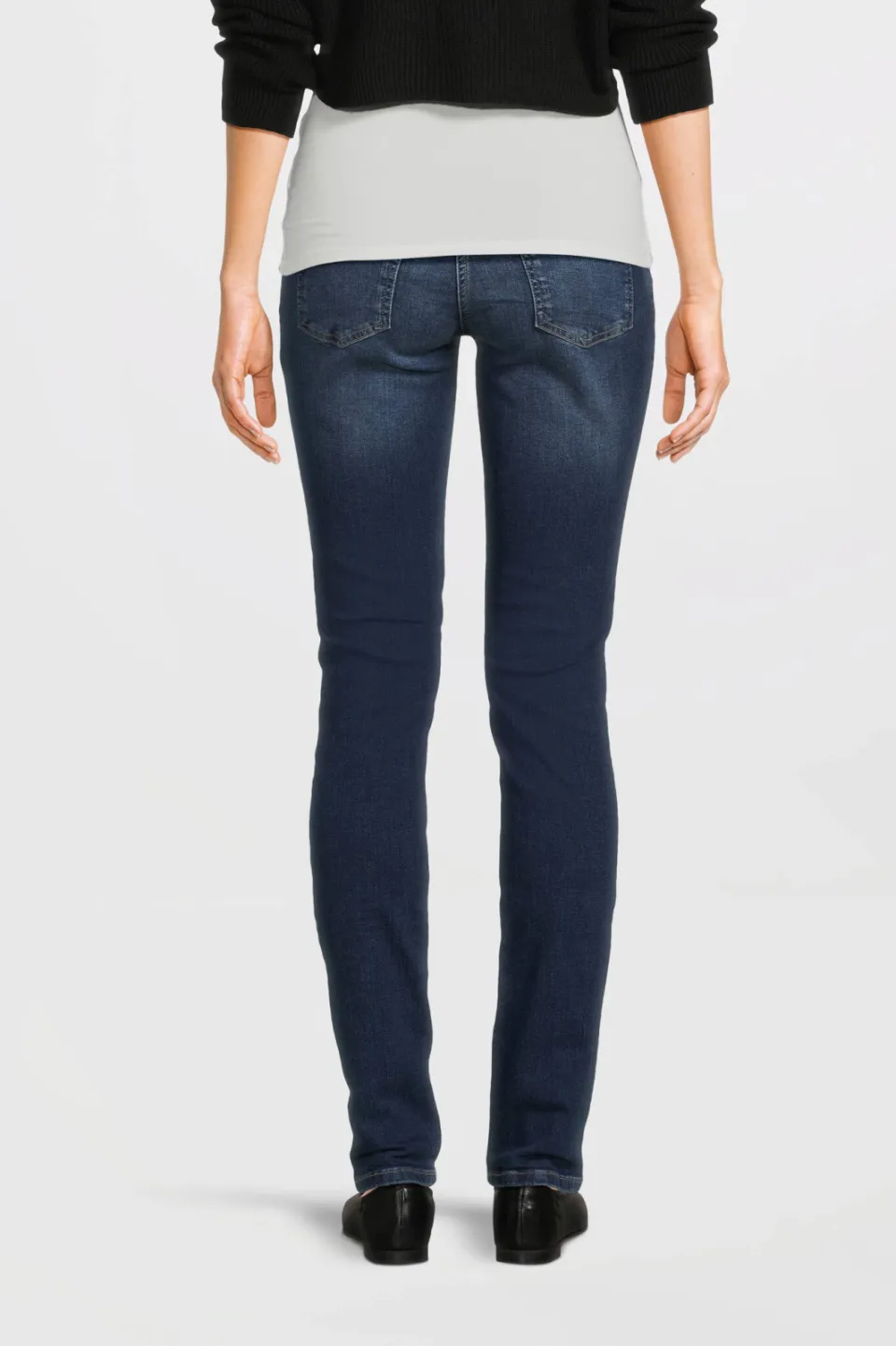 LOVE2WAIT skinny fit zwangerschaps jeans Sophia 32' Stonewashed, foto 4