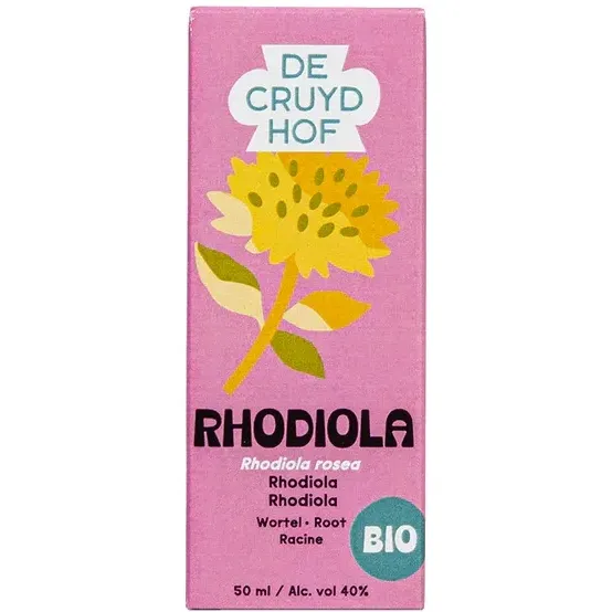 De Cruydhof Rozenwortel Rhodiola Rosea Bio Druppels