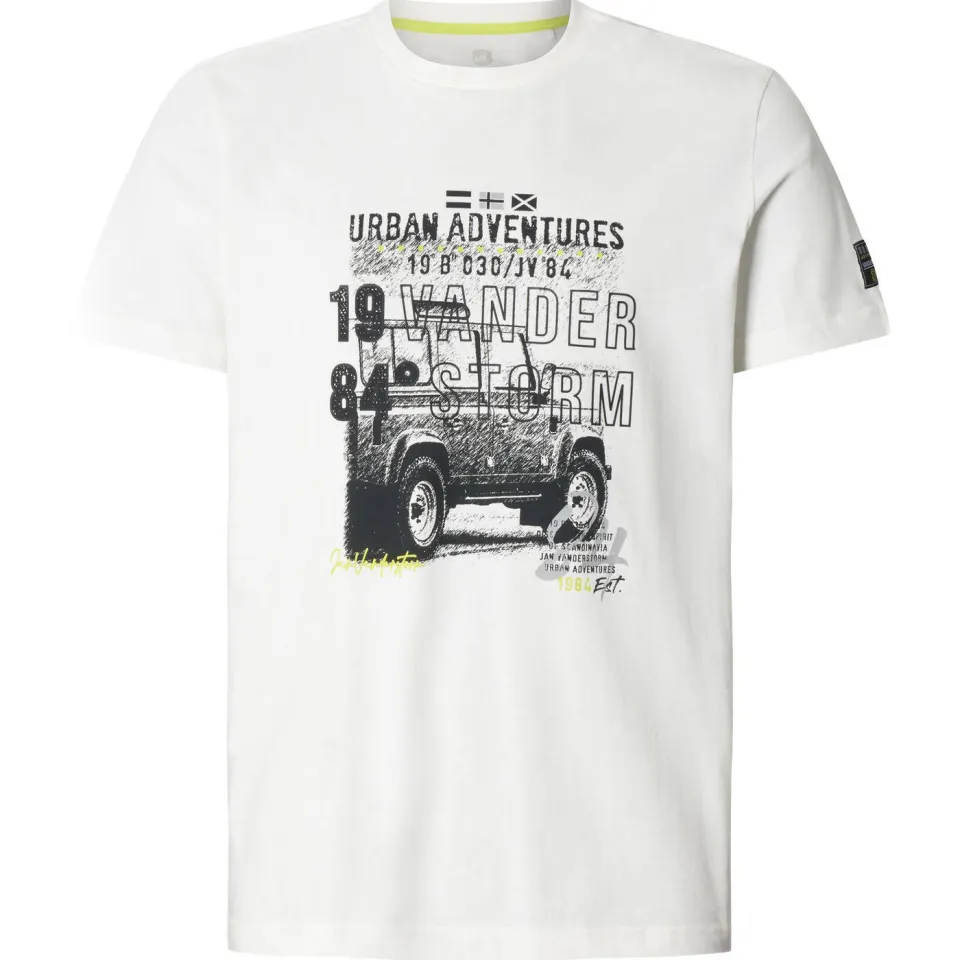 Jan Vanderstorm Atle t-shirt wit, foto 2
