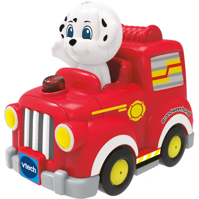 VTech Toet Toet Auto's brandweerhond Bo speelvoertuig rood