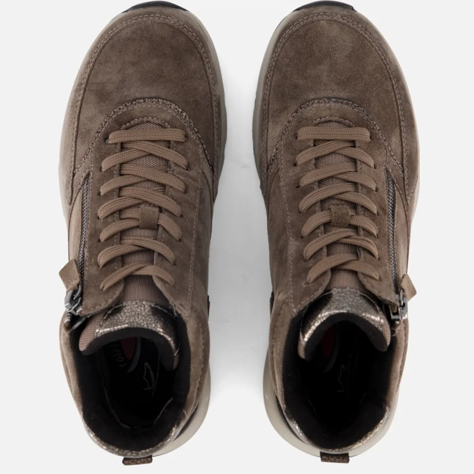Gabor Rollingsoft veterboots taupe, foto 7
