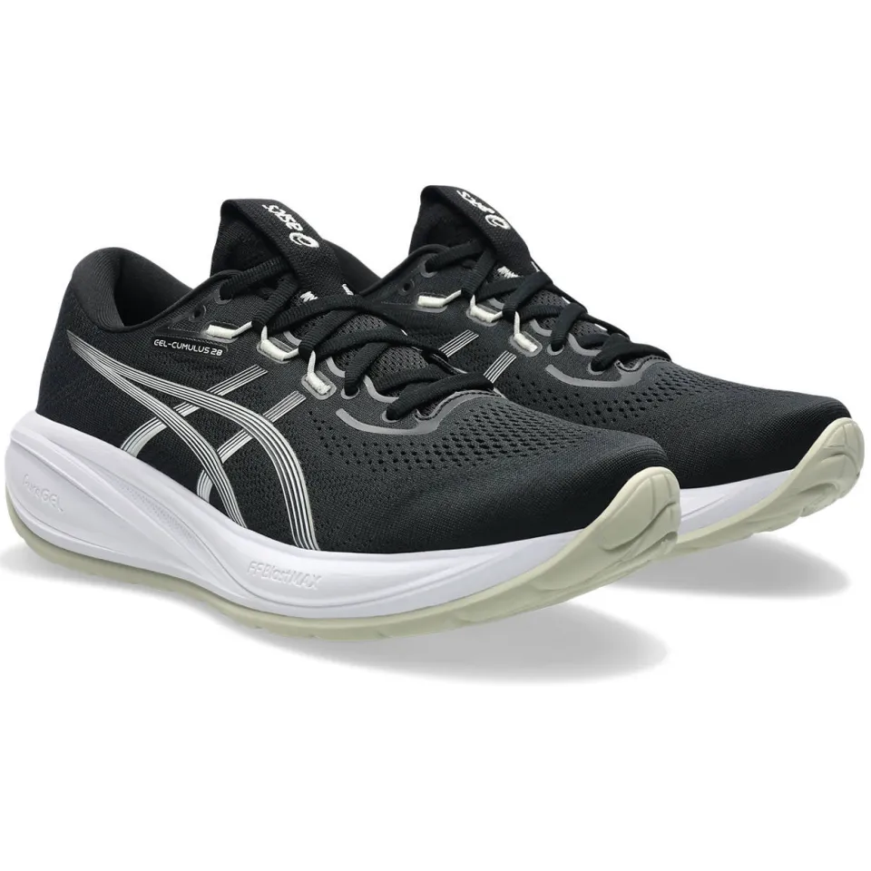 Asics Gel-Cumulus 28 mesh hardloopschoenen - zwart/wit, foto 7