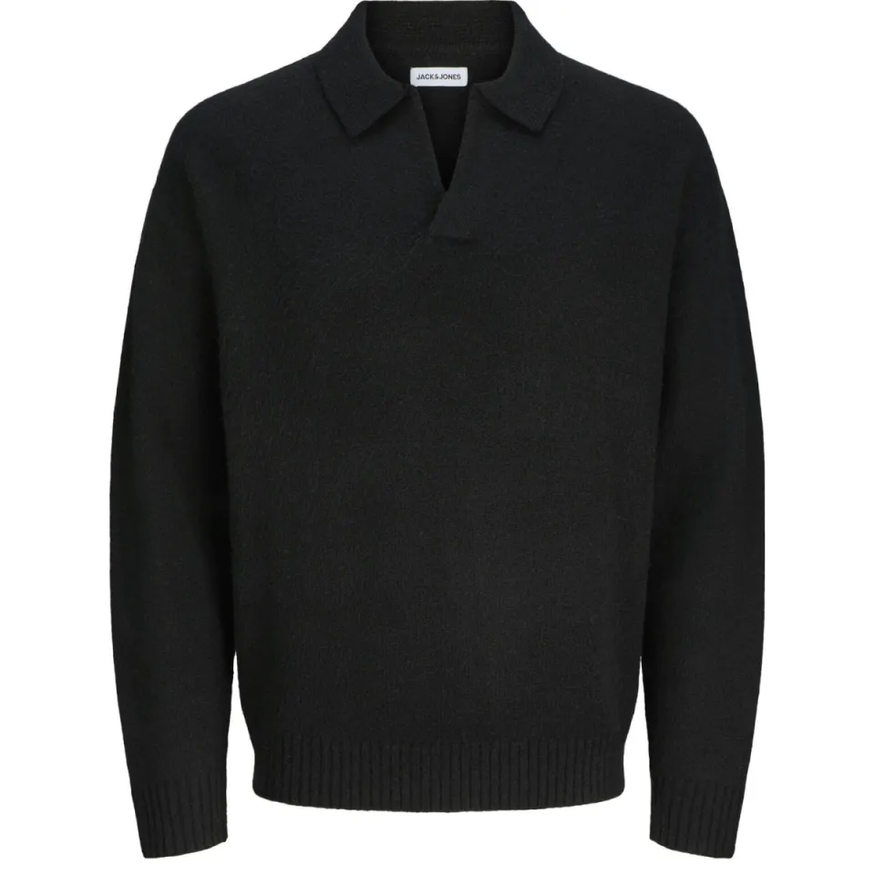 Jack & Jones JUNIOR trui zwart fijn gebreid, foto 2