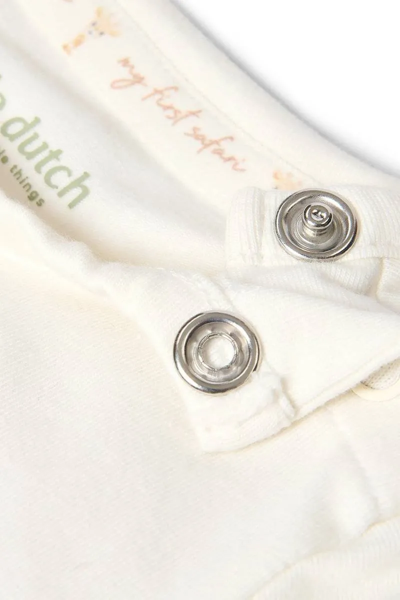 Little Dutch longsleeve met all-over print crème, foto 6