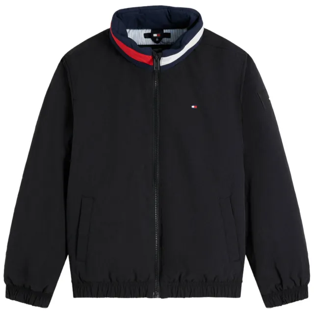 Tommy Hilfiger gewatteerde winterjas zwart, foto 2