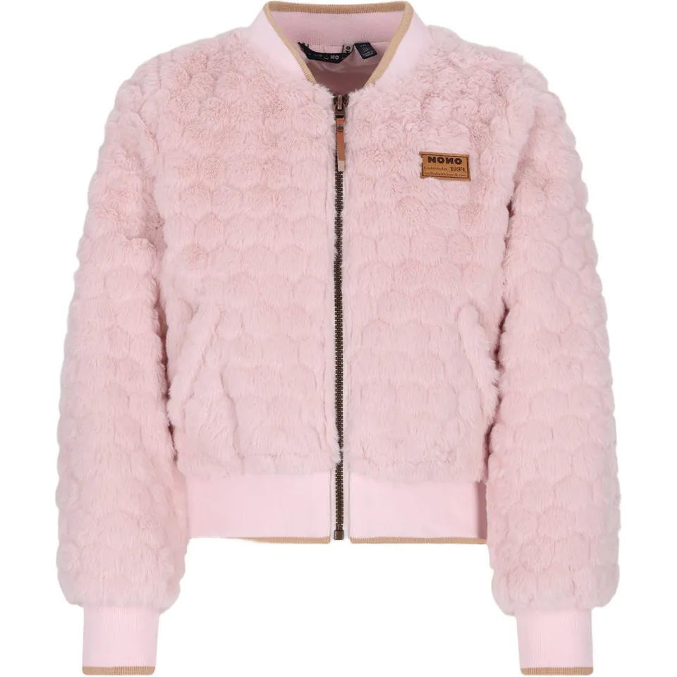 Nono Doris faux fur jas roze, foto 2