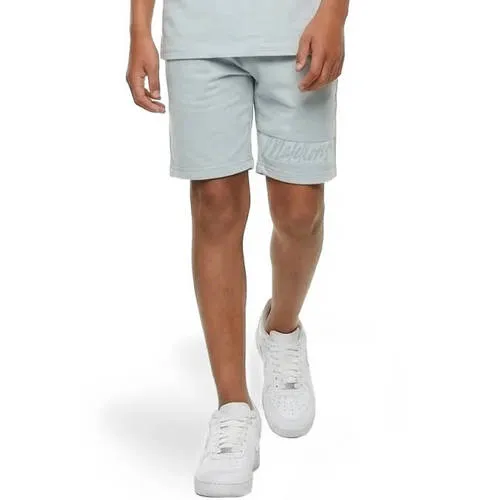 Malelions sweatshort grijsblauw, foto 5