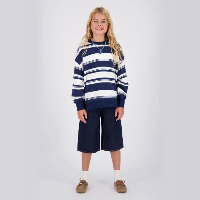 Vingino gestreepte sweater - blauw