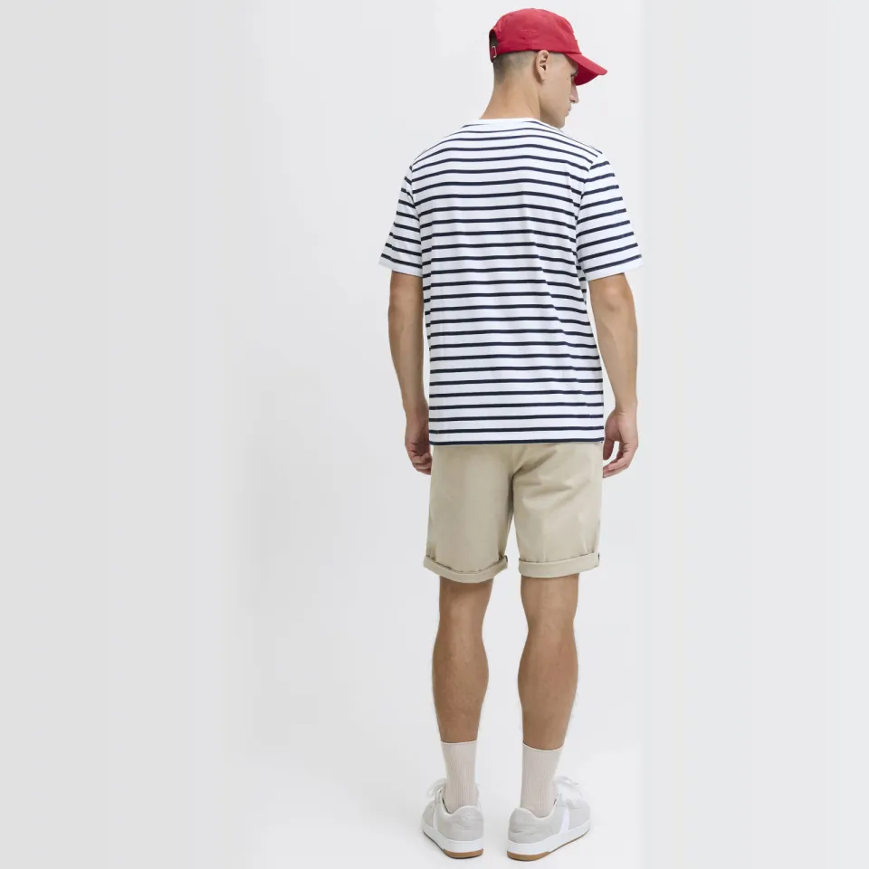 Jack & Jones PANTS STUDIO JPSTBOWIE regular chino short beige, foto 4