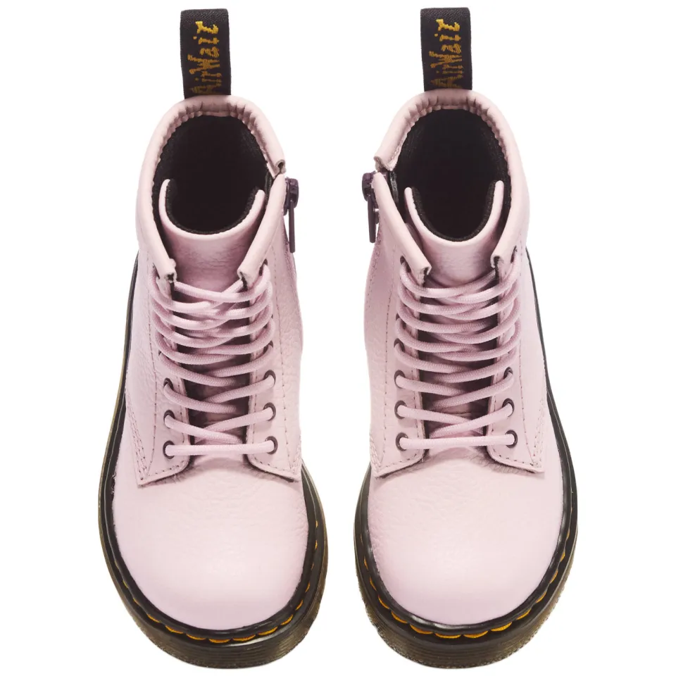 Dr. Martens 1460 T leren enkelboots - lichtroze, foto 4