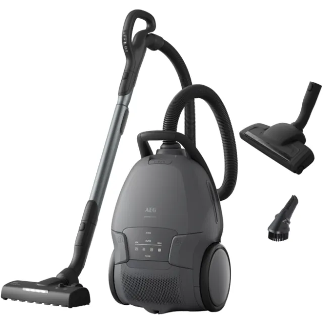 AEG ANIMAL 8000 Stofzuiger Met stofzak - 69 dB - Turbozuigmond AB81A2DG granite grey