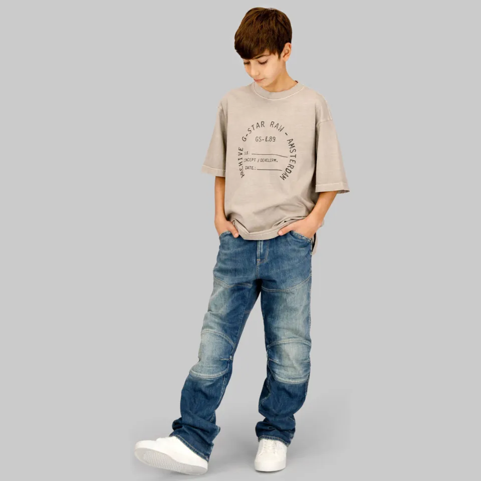 G-Star regular fit jeans dark blue denim, foto 4