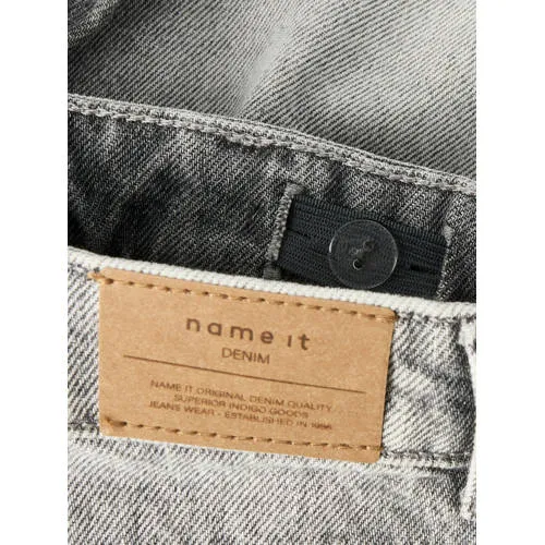 NAME IT denimshort light grey denim, foto 3