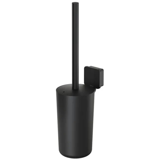 Geesa Toiletborstel met Houder Geesa Topaz Hangend Model Mat Zwart