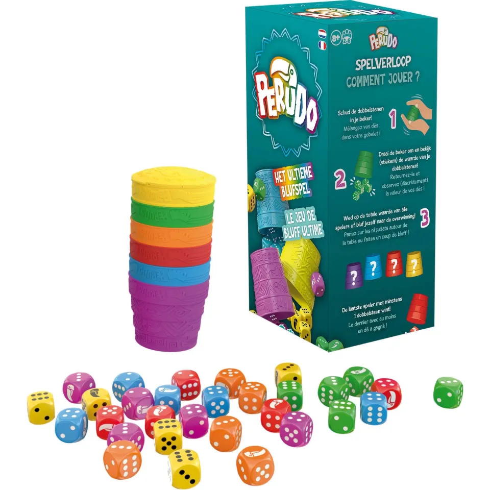 Zygomatic Board Game Studio Perudo dobbelspel, foto 2
