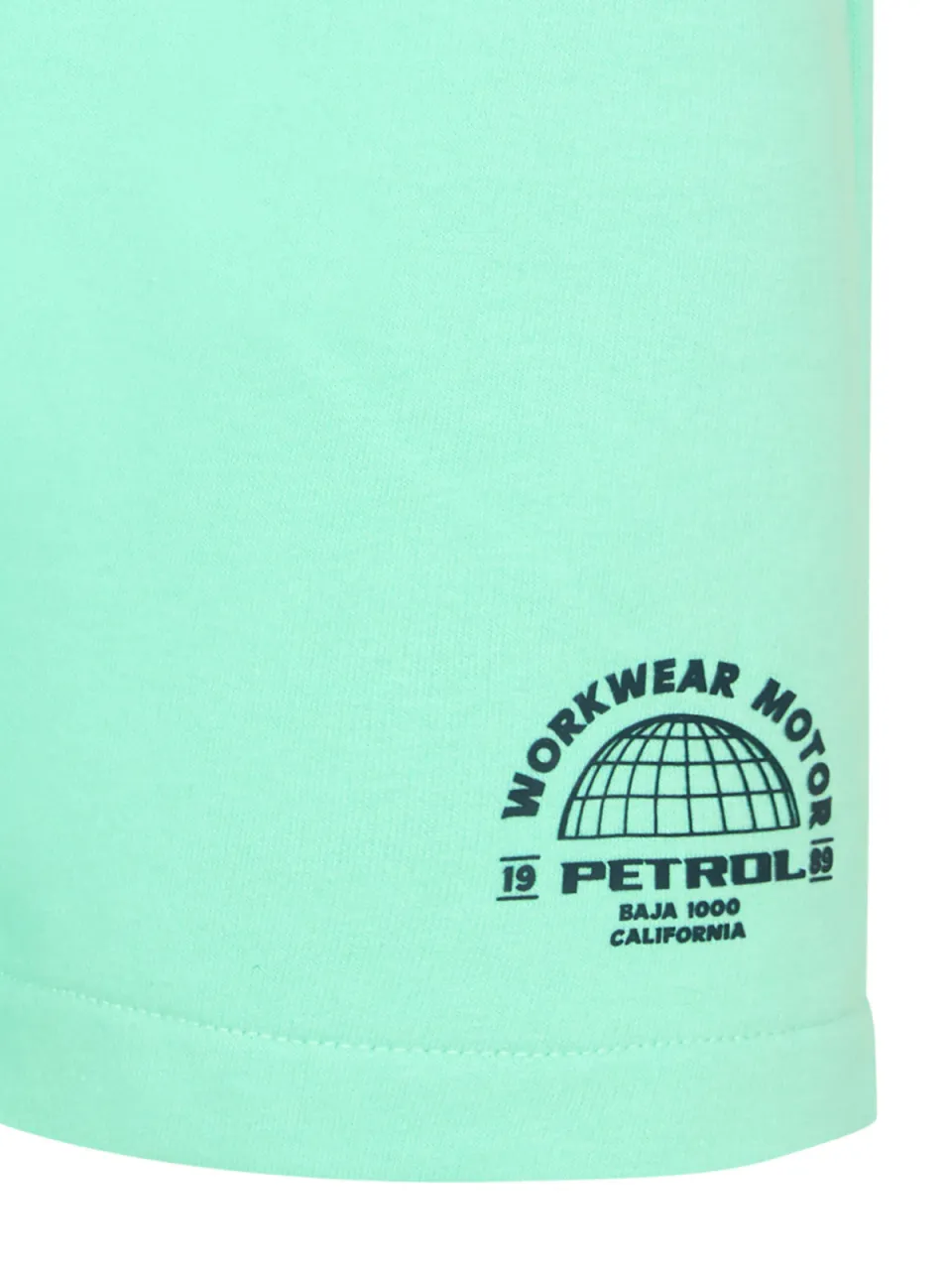 Petrol Industries sweatshort mintgroen, foto 7
