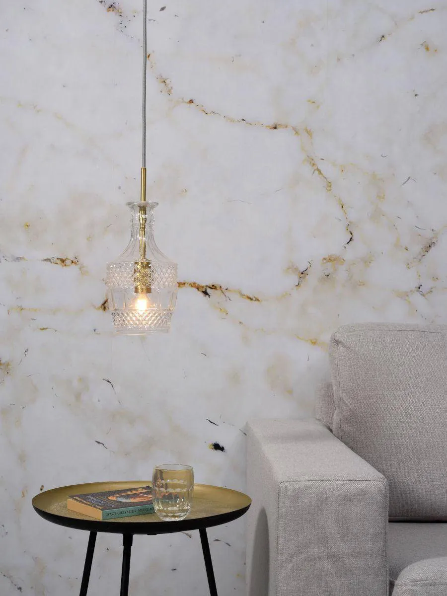 It's About Romi hanglamp Brussels transparant goud, foto 4