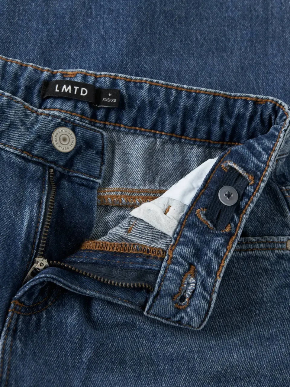 LMTD NLFBIRM barrel jeans - mediumblauw, foto 4