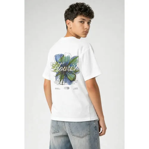 Cars t-shirt met backprint wit, foto 3