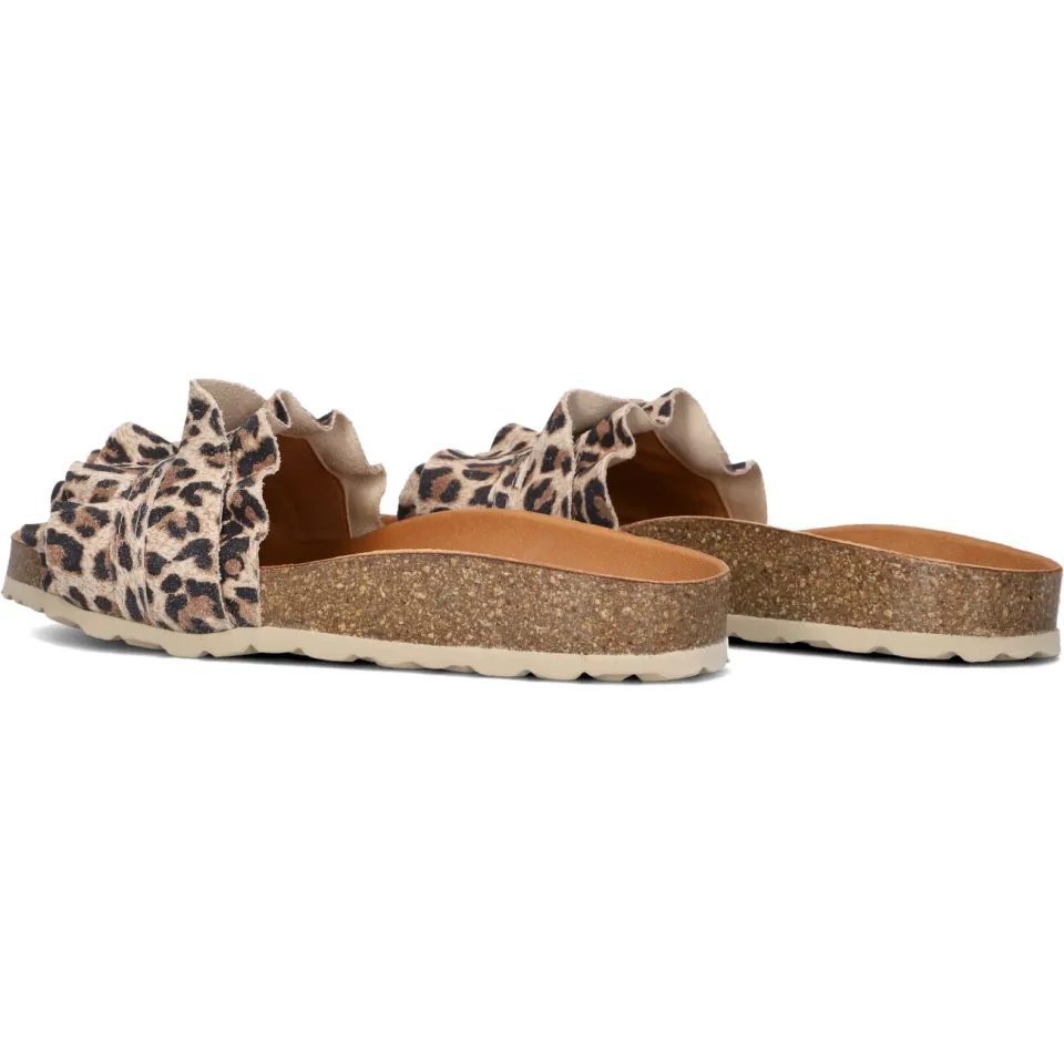 Verbenas Rocio slippers bruin, foto 5