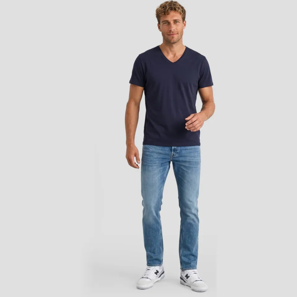 Replay GROVER straight leg jeans medium blue