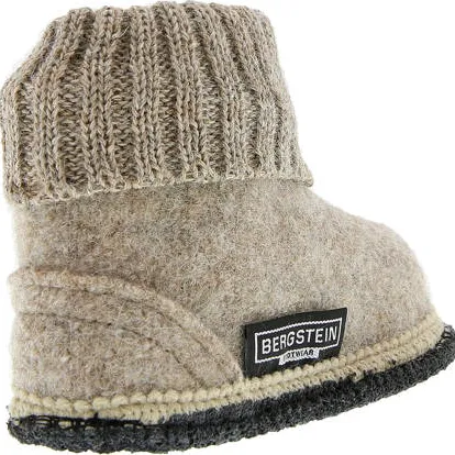 Bergstein kids pantoffels beige, foto 3