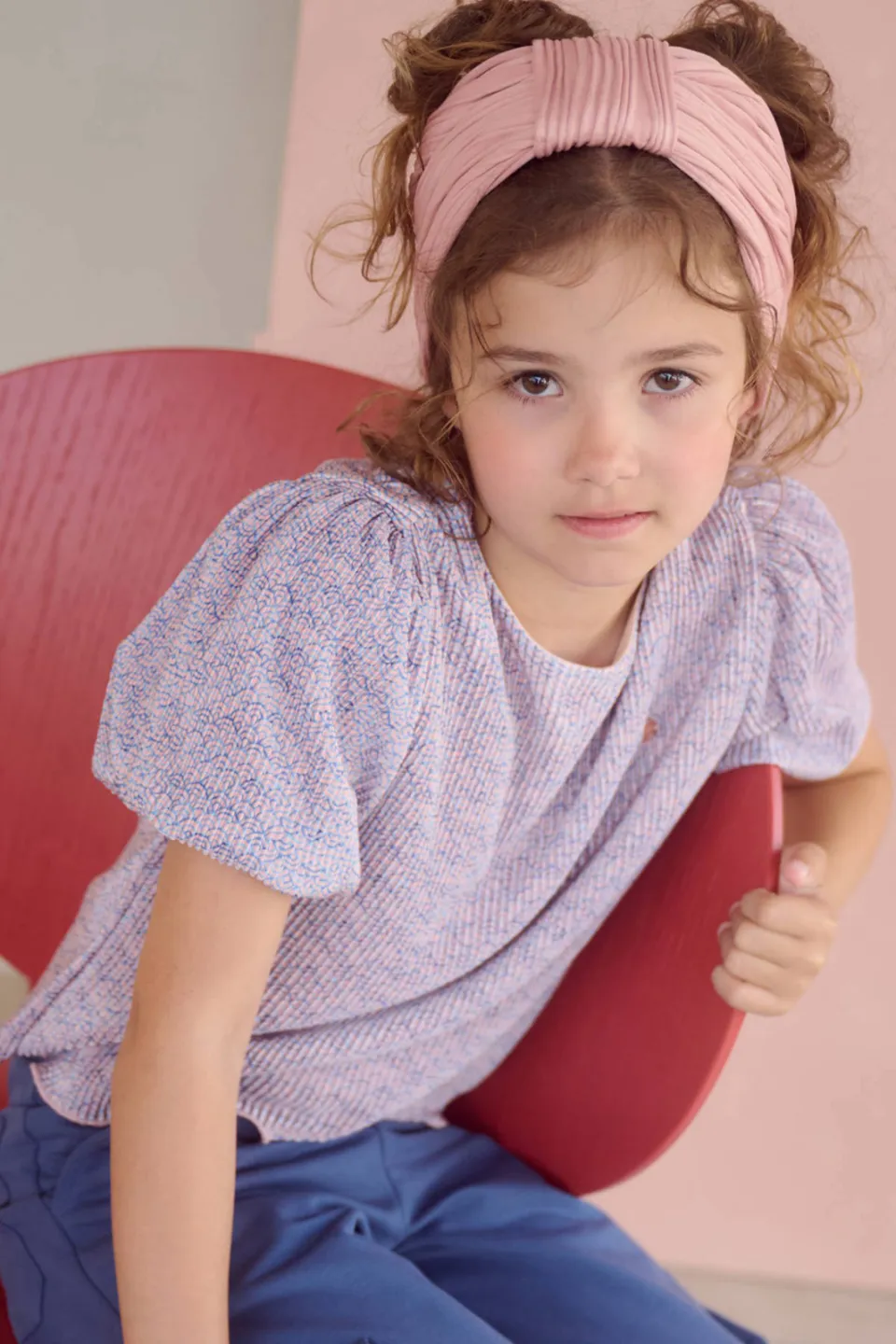Nono blousetop blauw, foto 6