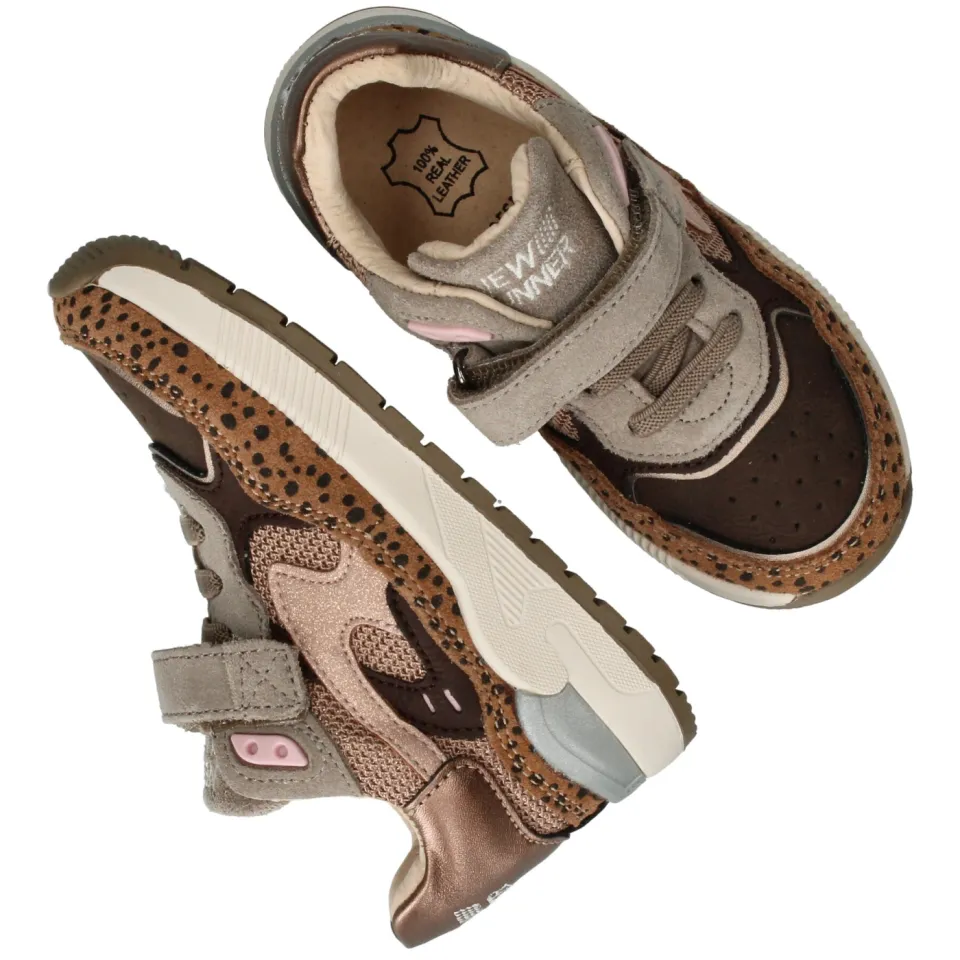 Shoesme Sneakers Bruin, foto 4