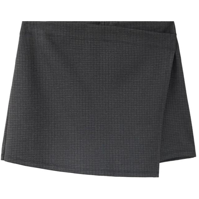 Mango Kids pied-de-poule skort antraciet