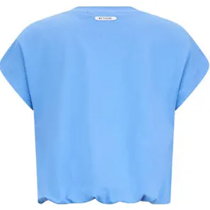 Retour Jeans T-shirt lichtblauw met tekst, foto 2
