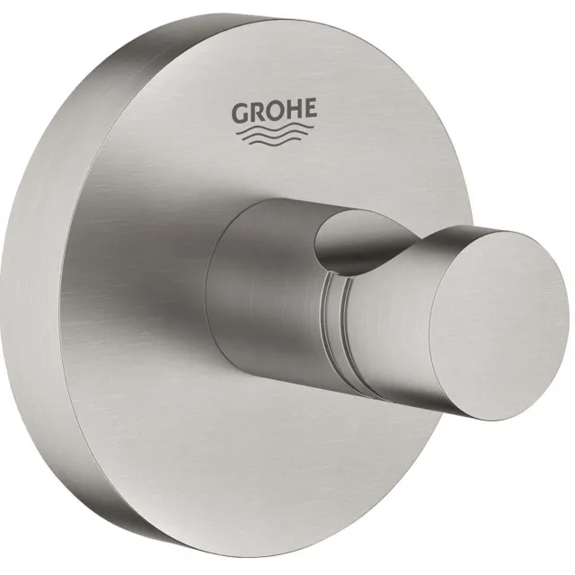 Grohe Handdoekhaak GROHE Essentials Supersteel RVS Look