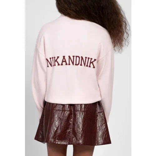 NIK&NIK sweater met backprint lichtroze, foto 3