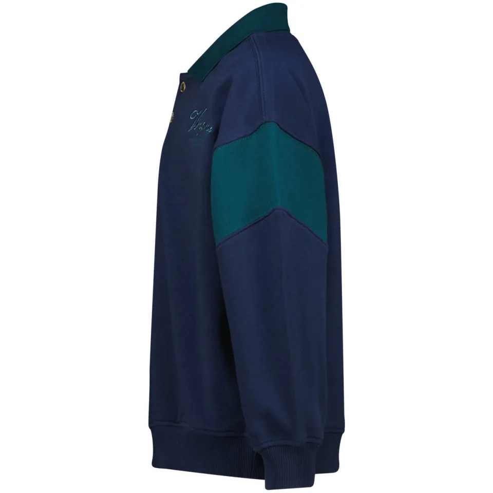 Vingino oversized sweater - donkerblauw/donkergroen, foto 4