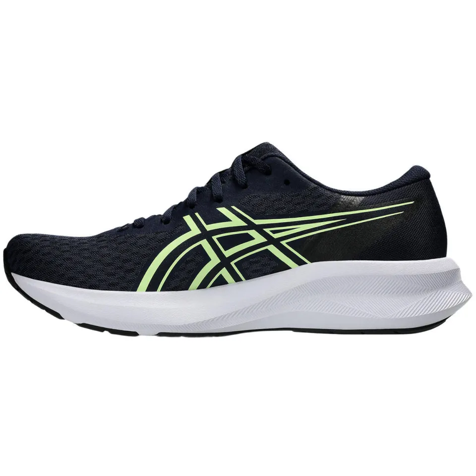 Asics Patriot 14 hardloopschoenen donkerblauw/lichtgroen, foto 3