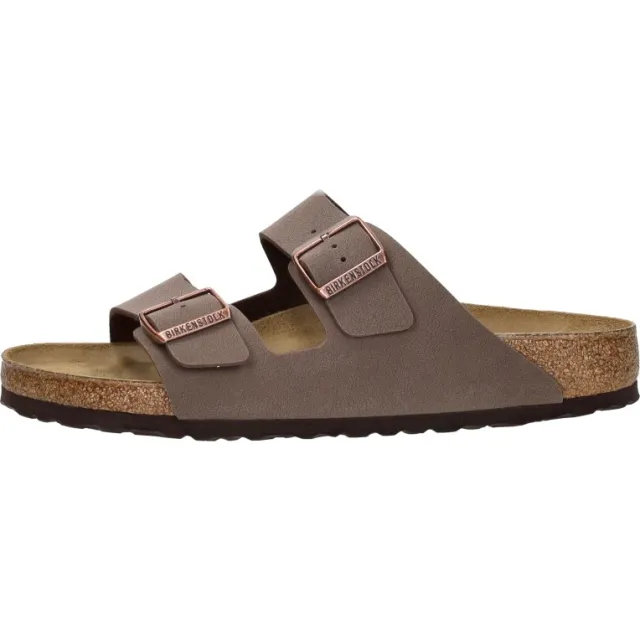 Birkenstock Arizona slippers bruin beige, foto 2
