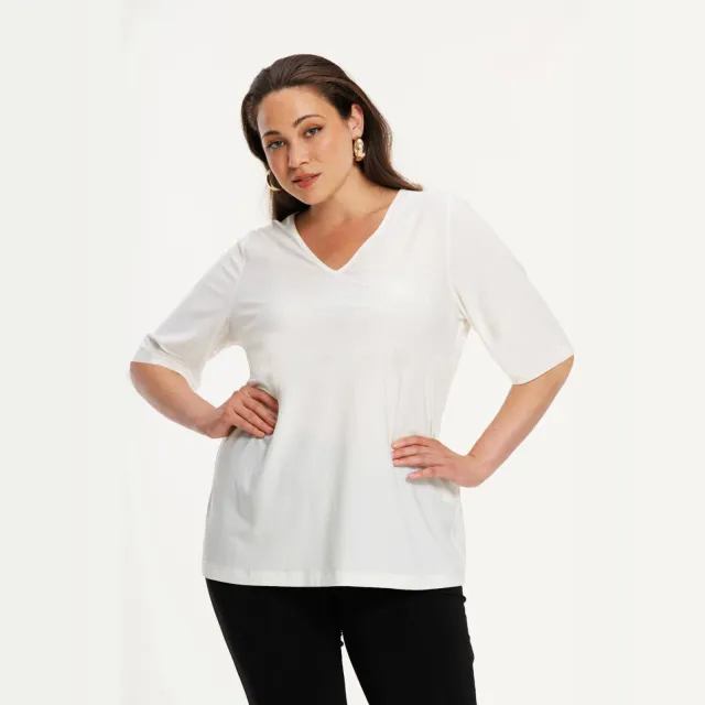 Yoek T-shirt ecru