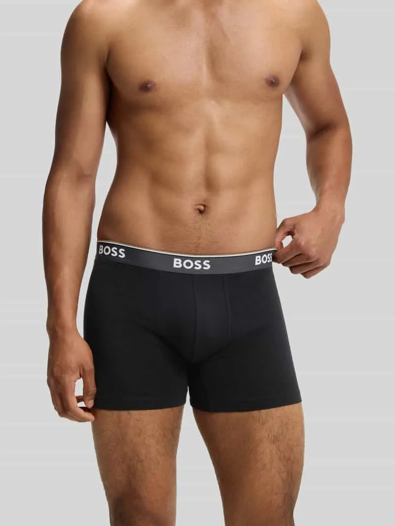 Boss Power boxershorts 3-pack middengrijs, foto 3