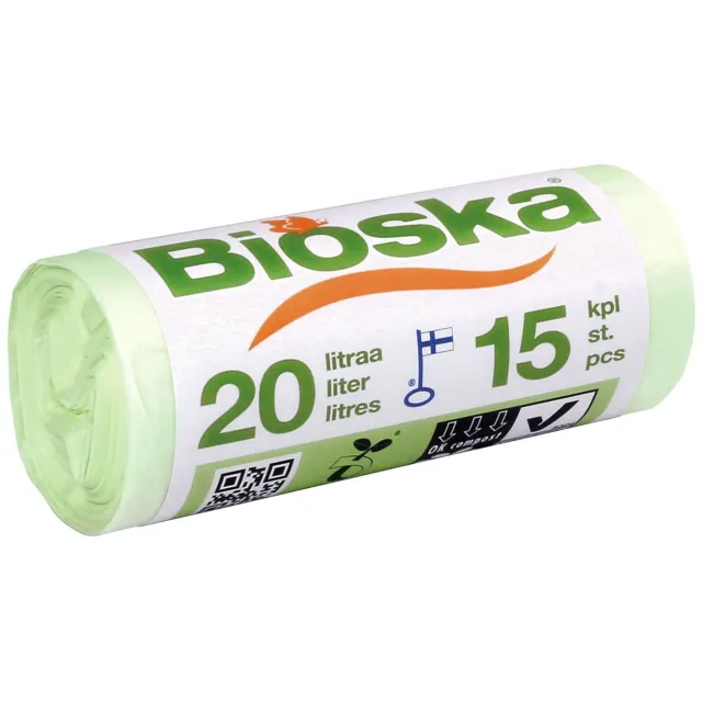 Bioska vuilniszakken 20 liter