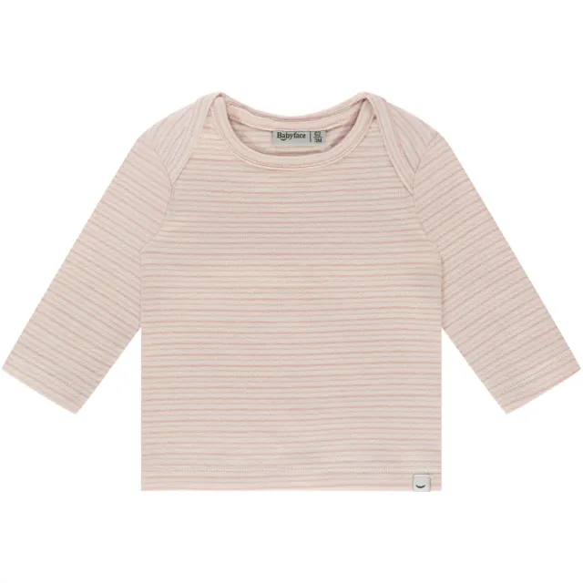 Babyface gestreepte longsleeve roze