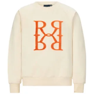 Retour Jeans sweater beige Meisjes Stretchkatoen Ronde hals Printopdruk