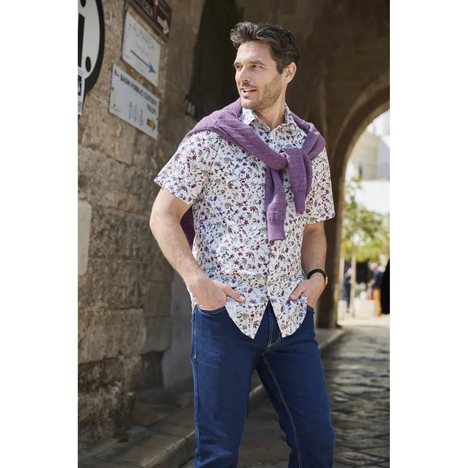 Babista regular fit overhemd Plus Size met print - wit, foto 4