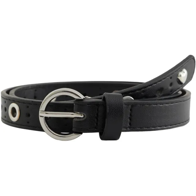 WE Fashion riem met studs zwart